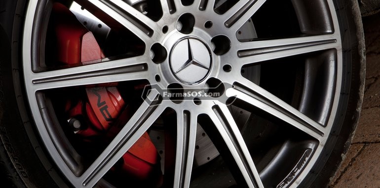 Mercedes Benz E63 AMG wheel کنترل دمای لاستیک ها در مرسدس بنز